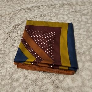 Zara Multicolor Geometric Scarf